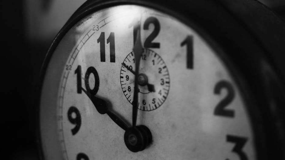 Clock Symbolizing Time Management