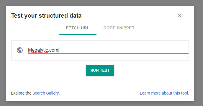 Structured Data Testing
