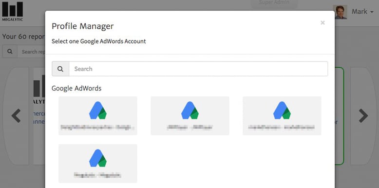 Select AdWords Account